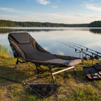 Carp fishing bed "XXL", 207 x 88 x 30-106 cm, height adjustable