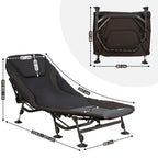 Carp fishing bed "XXL", 207 x 88 x 30-106 cm, height adjustable