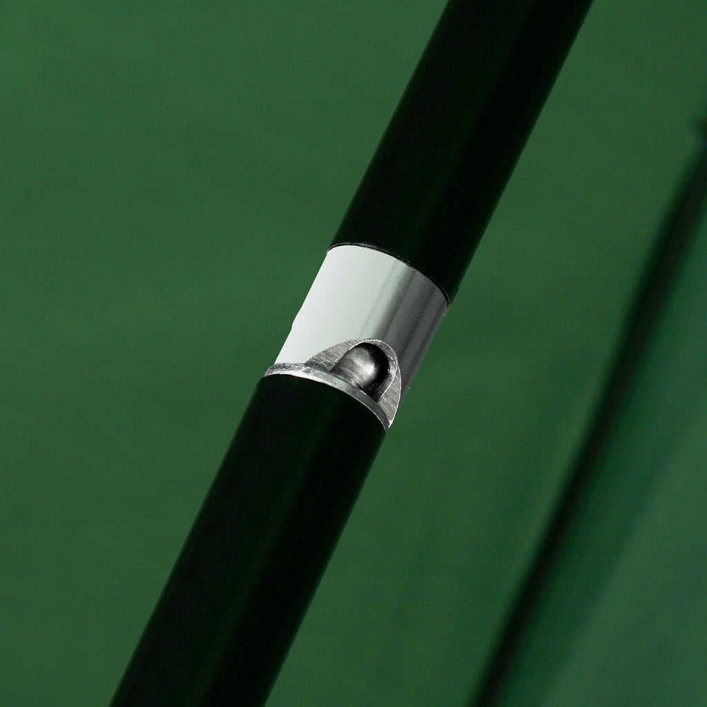 Fishing umbrella, dark green, including bag.