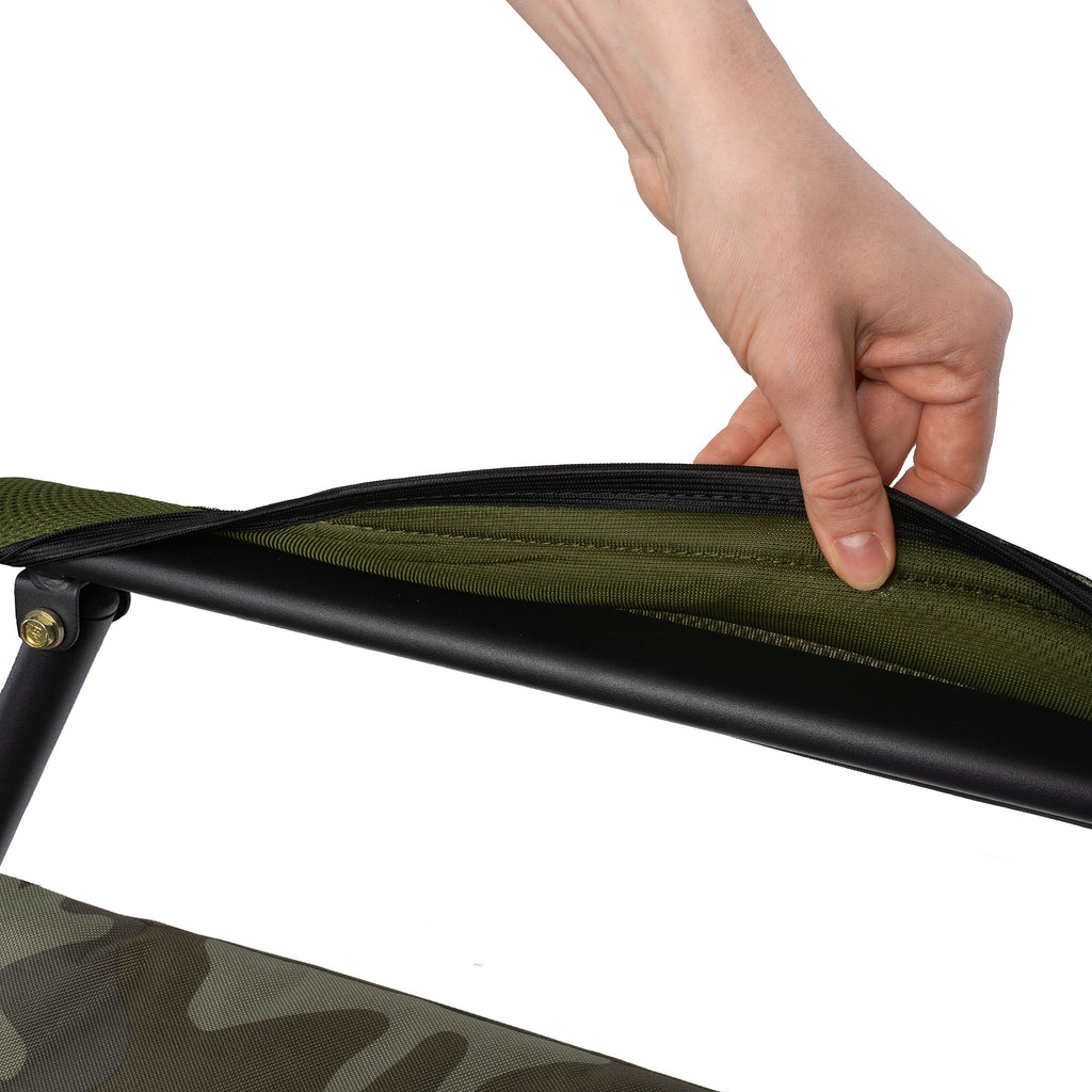 Angelstuhl, Camouflage Olivgrün, 100 x 60 x 120 cm