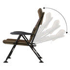 Angelstuhl, Camouflage Braun, höhenverstellbar