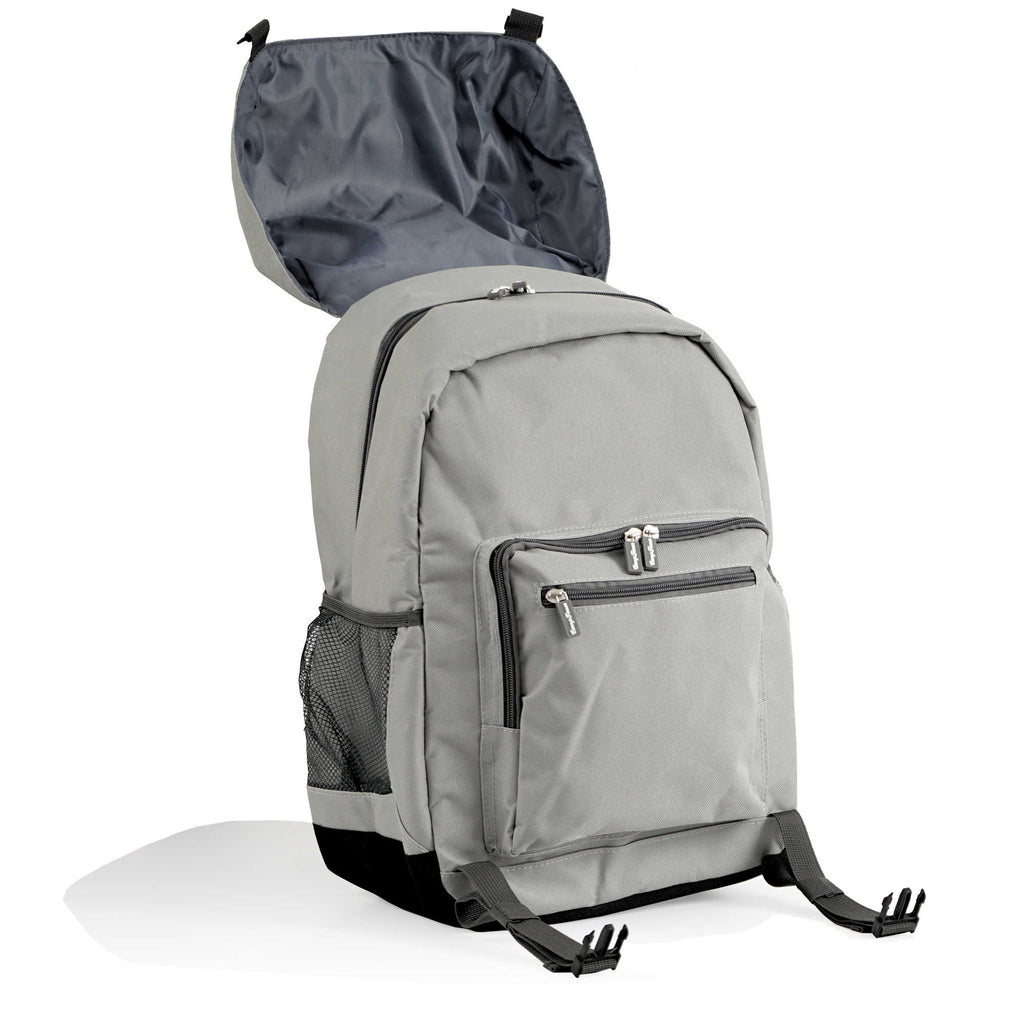 Cooler backpack, grey, 20 liters, 42 x 35 x 20 cm, waterproof
