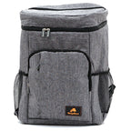 Cooler backpack, grey, 20 liters, 44 x 32 x 23 cm, waterproof