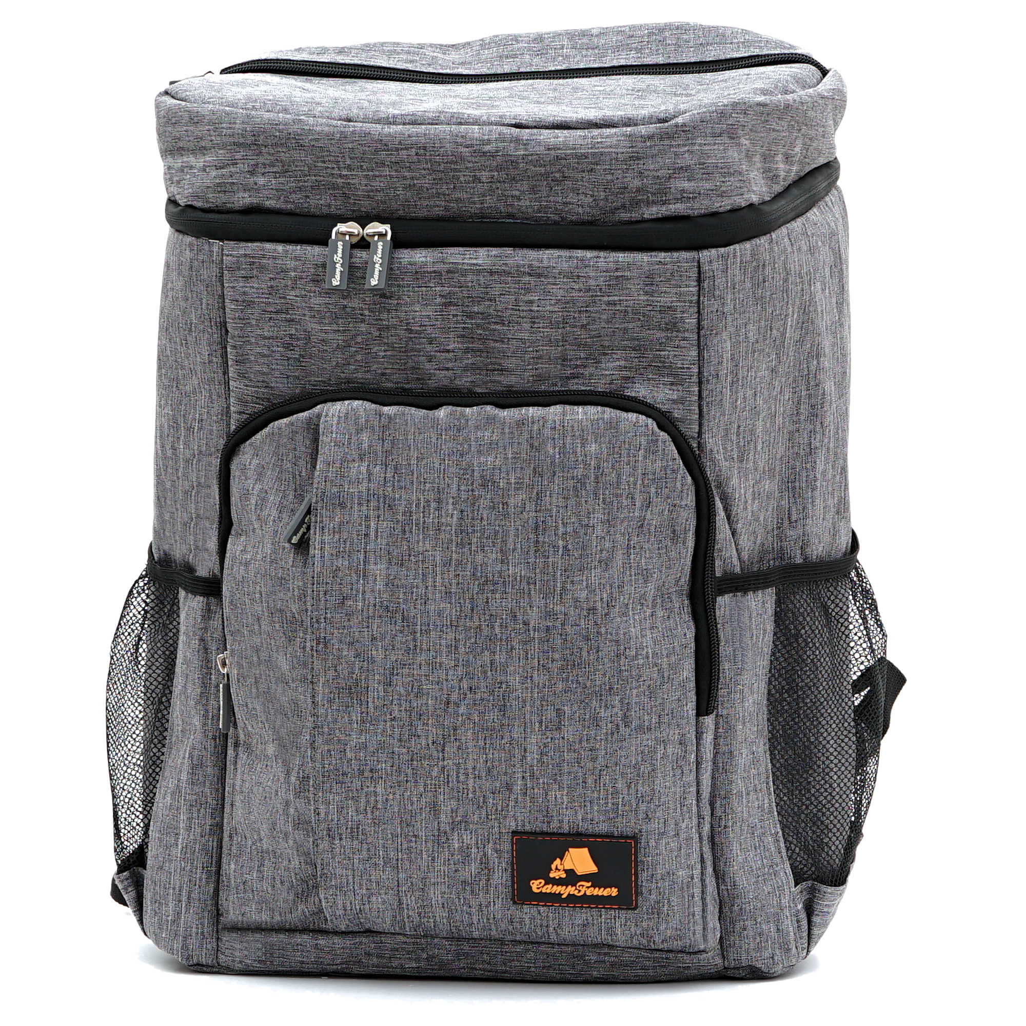 Kühlrucksack, Grau, 20 Liter, 44 x 32 x 23 cm, wasserdicht