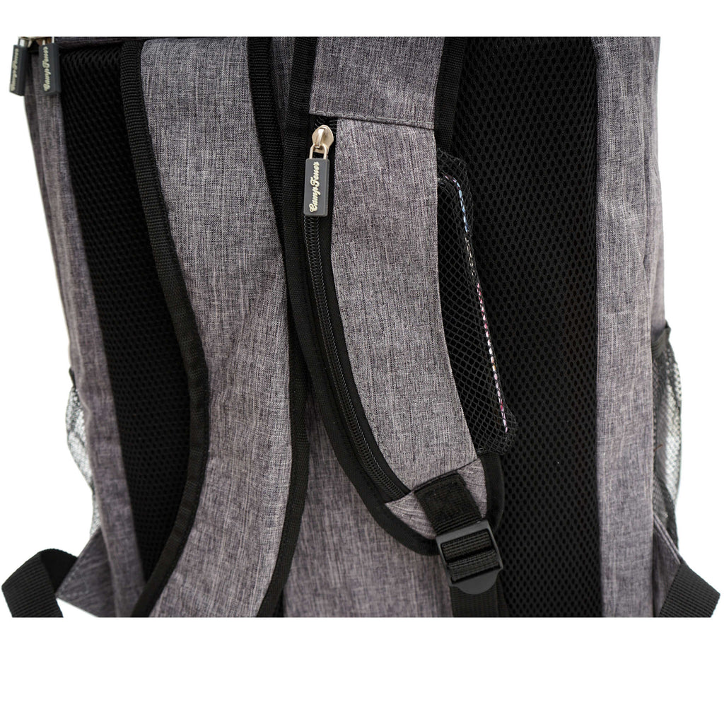 Cooler backpack, grey, 20 liters, 44 x 32 x 23 cm, waterproof