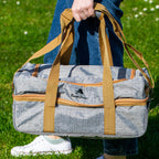 Picknicktasche, Grau, 20-teilig, 4 Personen