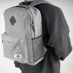 Leisure backpack, grey, 20 liters
