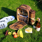 Picknickrucksack, 32-teilig, 4 Personen, wasserdicht