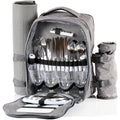 Picknickrucksack, 32-teilig, 4 Personen, wasserdicht