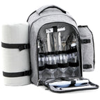 Picknickrucksack, 32-teilig, 4 Personen