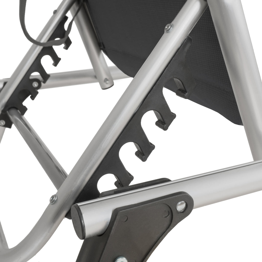 Sonnenliege, inkl. Dach, Alu Campingliege