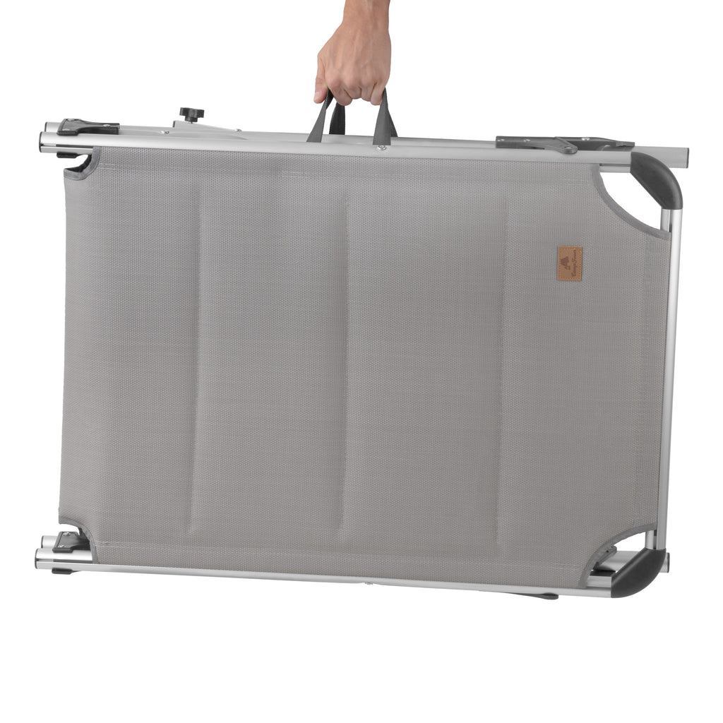 Sonnenliege, inkl. Dach, Alu Campingliege