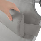 Sonnenliege, inkl. Dach, Alu Campingliege