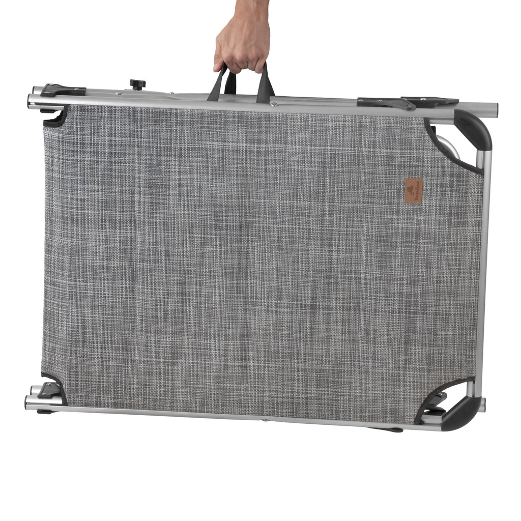 Sonnenliege, inkl. Dach, Alu Campingliege