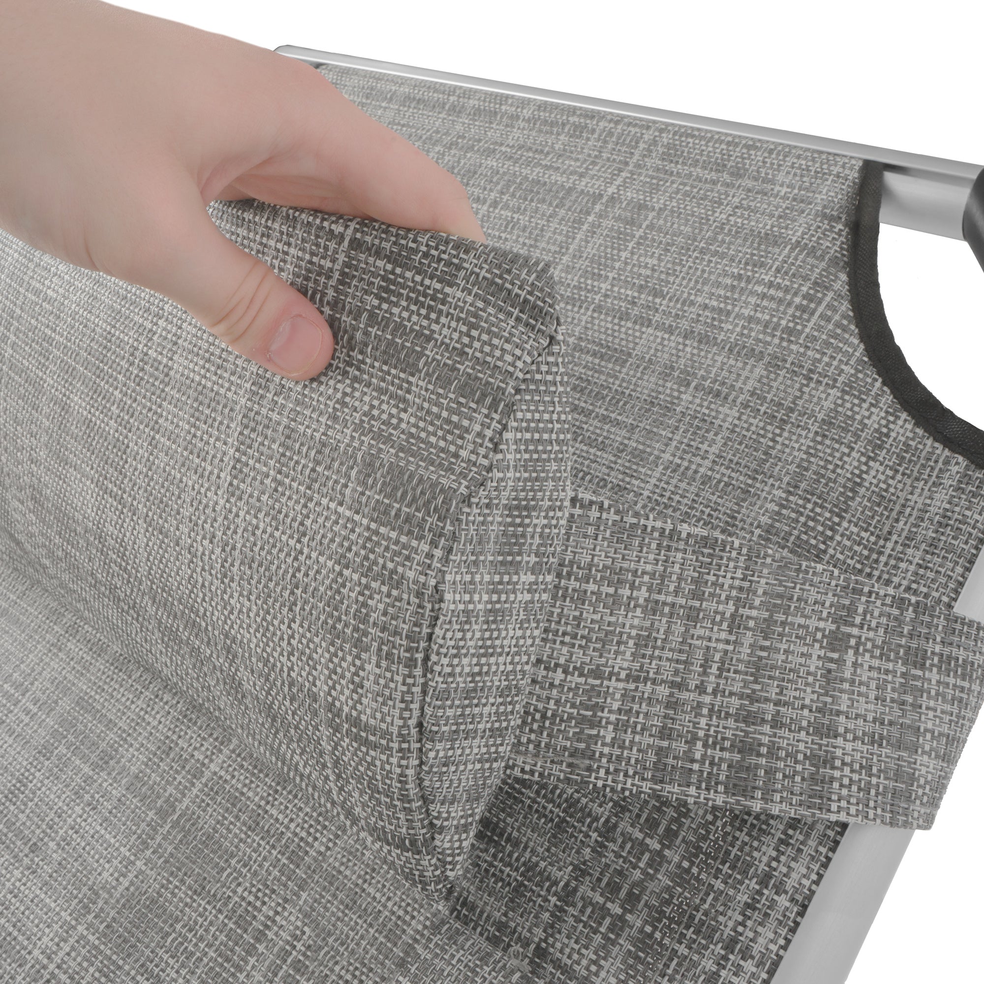 Sonnenliege, inkl. Dach, Alu Campingliege