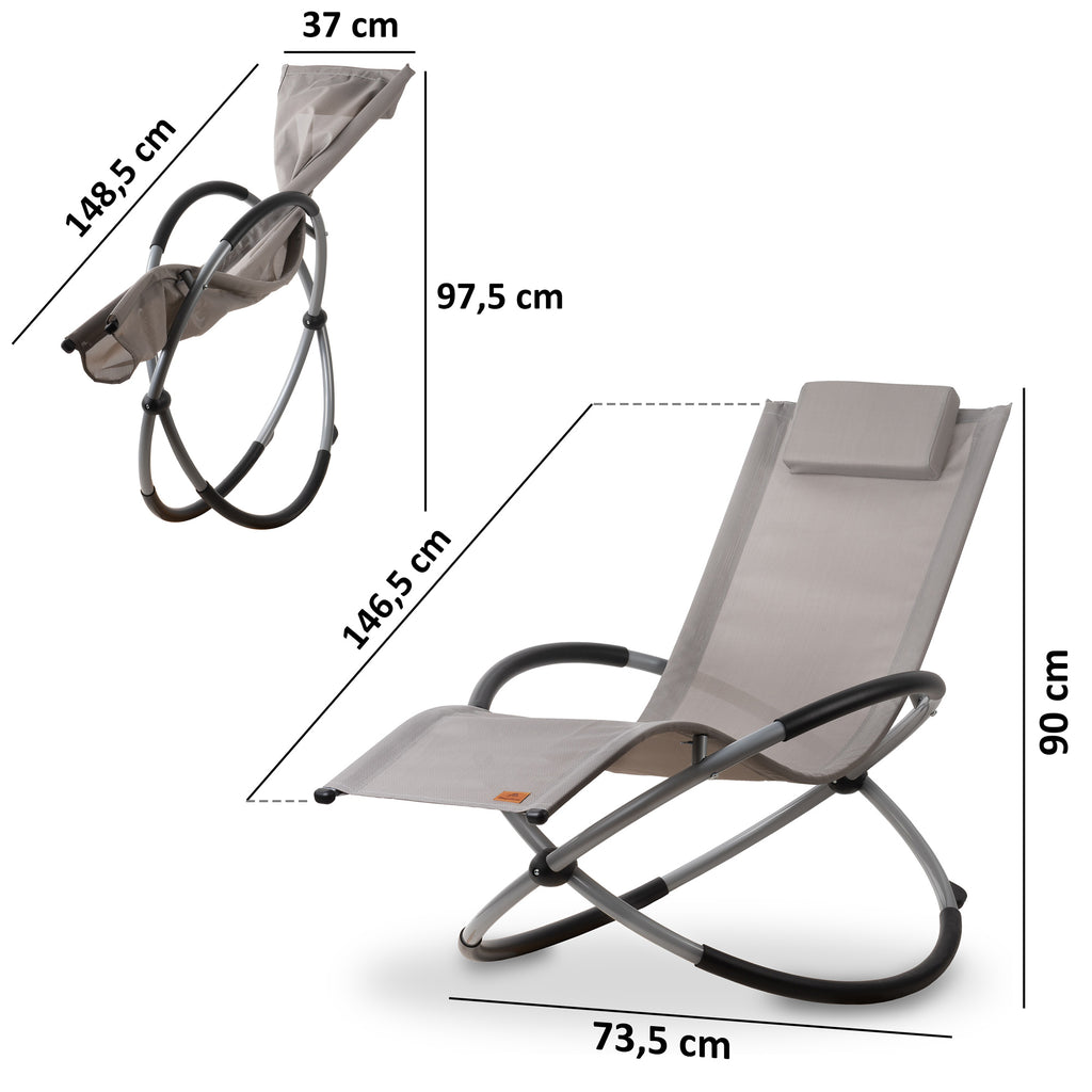 Schaukelsessel, klappbar, Schwungliege