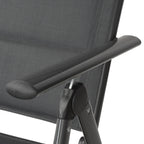 Campingstuhl, 7-fach verstellbar, Outdoor Gartenstuhl