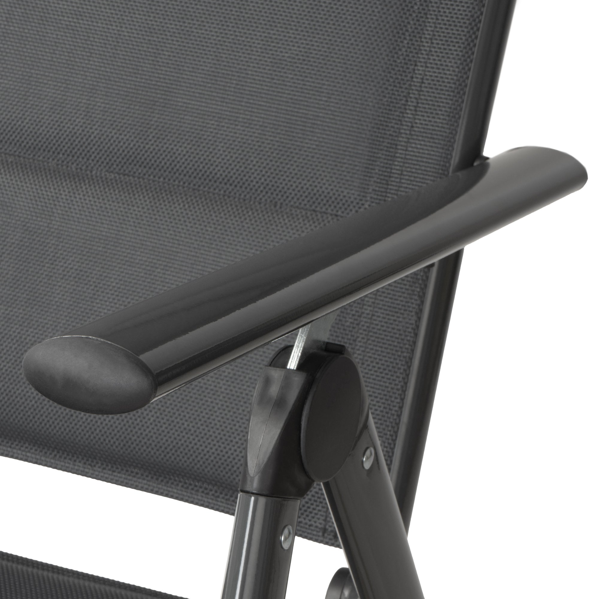 Campingstuhl, 7-fach verstellbar, Outdoor Gartenstuhl