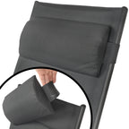 Campingstuhl, 7-fach verstellbar, Outdoor Gartenstuhl