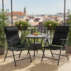 Campingstuhl, 7-fach verstellbar, Outdoor Gartenstuhl