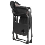 Campingstuhl, faltbar, inkl. ausklappbarem Tisch