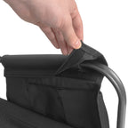 Campingstuhl, faltbar, inkl. ausklappbarem Tisch