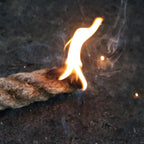 Feuerstahl, Survival Set, inkl. Feuerstahl, Paracord-Seil, Blasrohr, Zunder