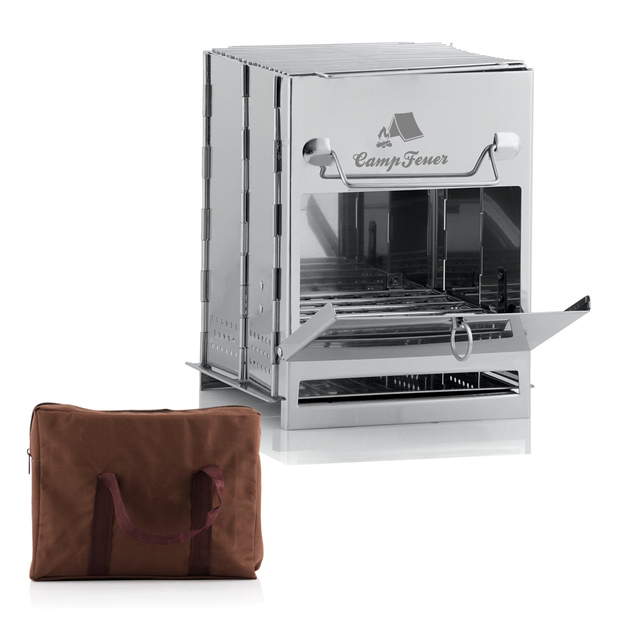 Faltgrill, Edelstahl, klappbar