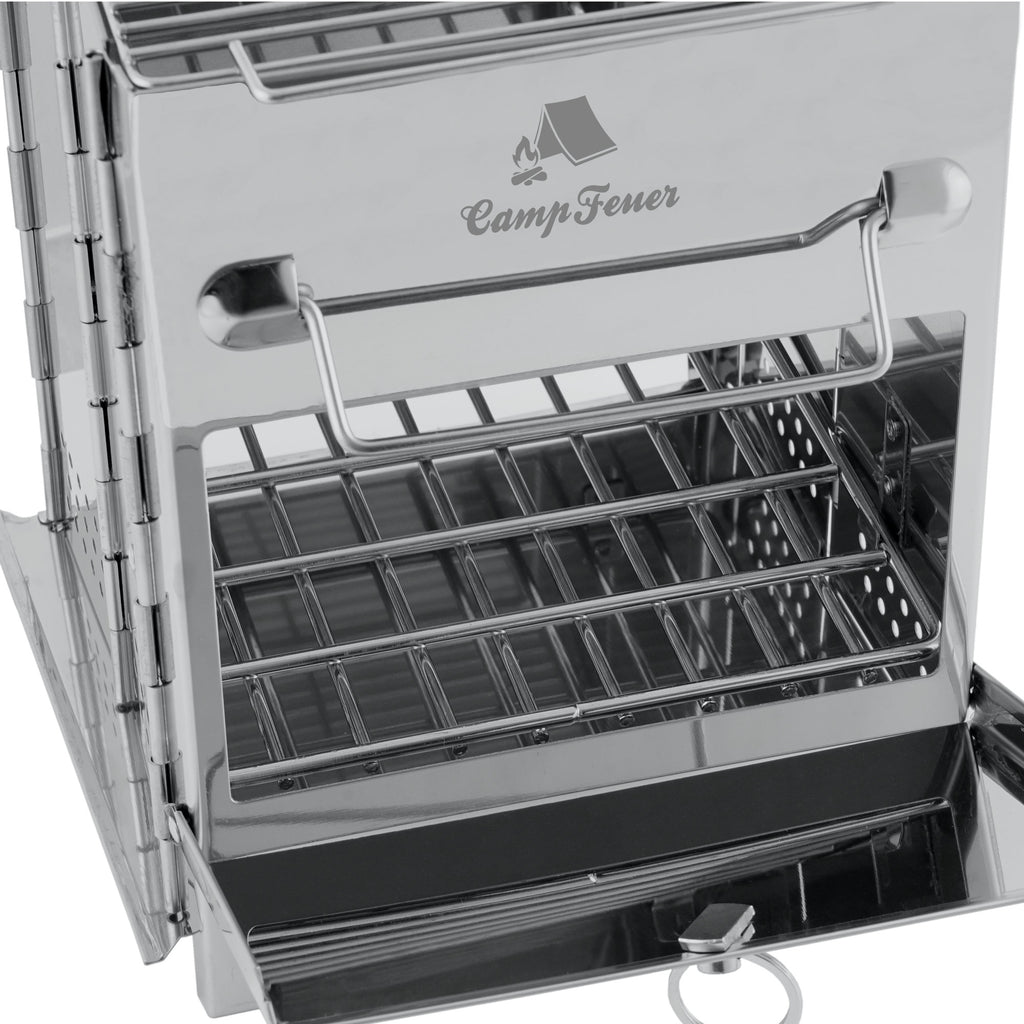 Faltgrill, Edelstahl, klappbar