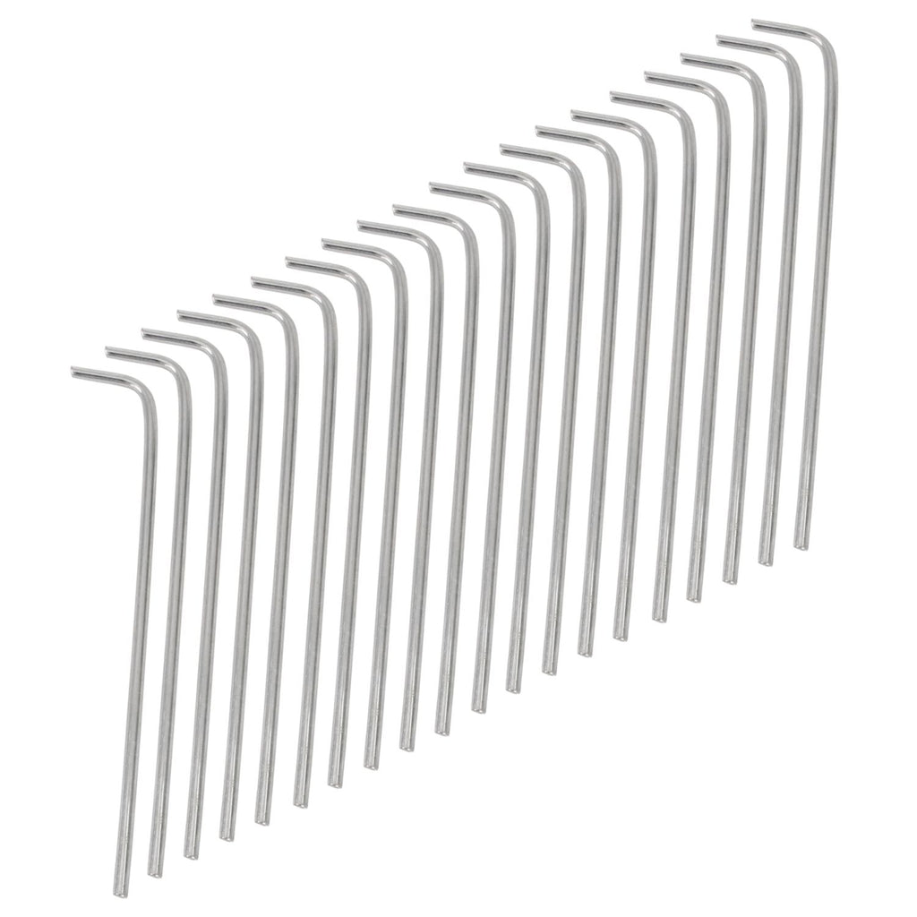 Piquets de sol, lot de 20, piquets de tente