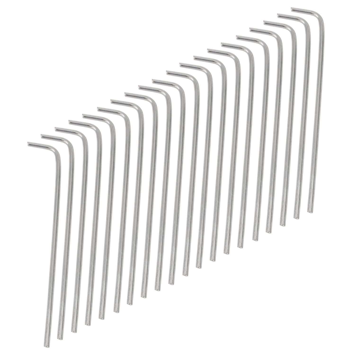 Piquets de sol, lot de 20, piquets de tente