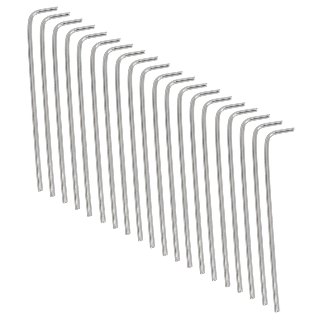 Piquets de sol, lot de 20, piquets de tente