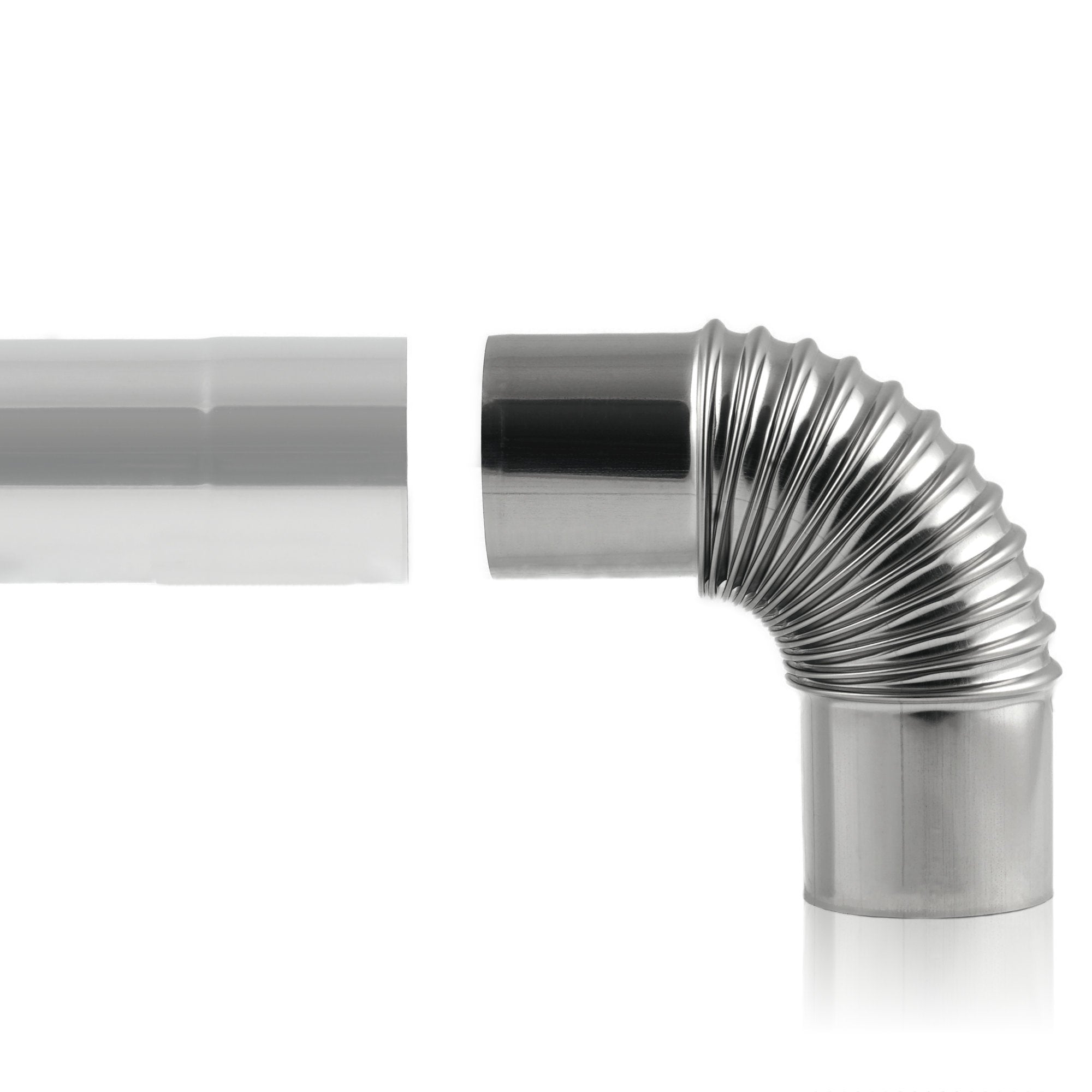 Tuyau de poêle, coude à 90 degrés