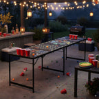 Bierpong Tisch, 6 in 1 Party Multigame, klappbar