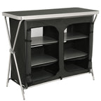 Armoire de camping, 110 cm x 47 cm x 90 cm, pliable