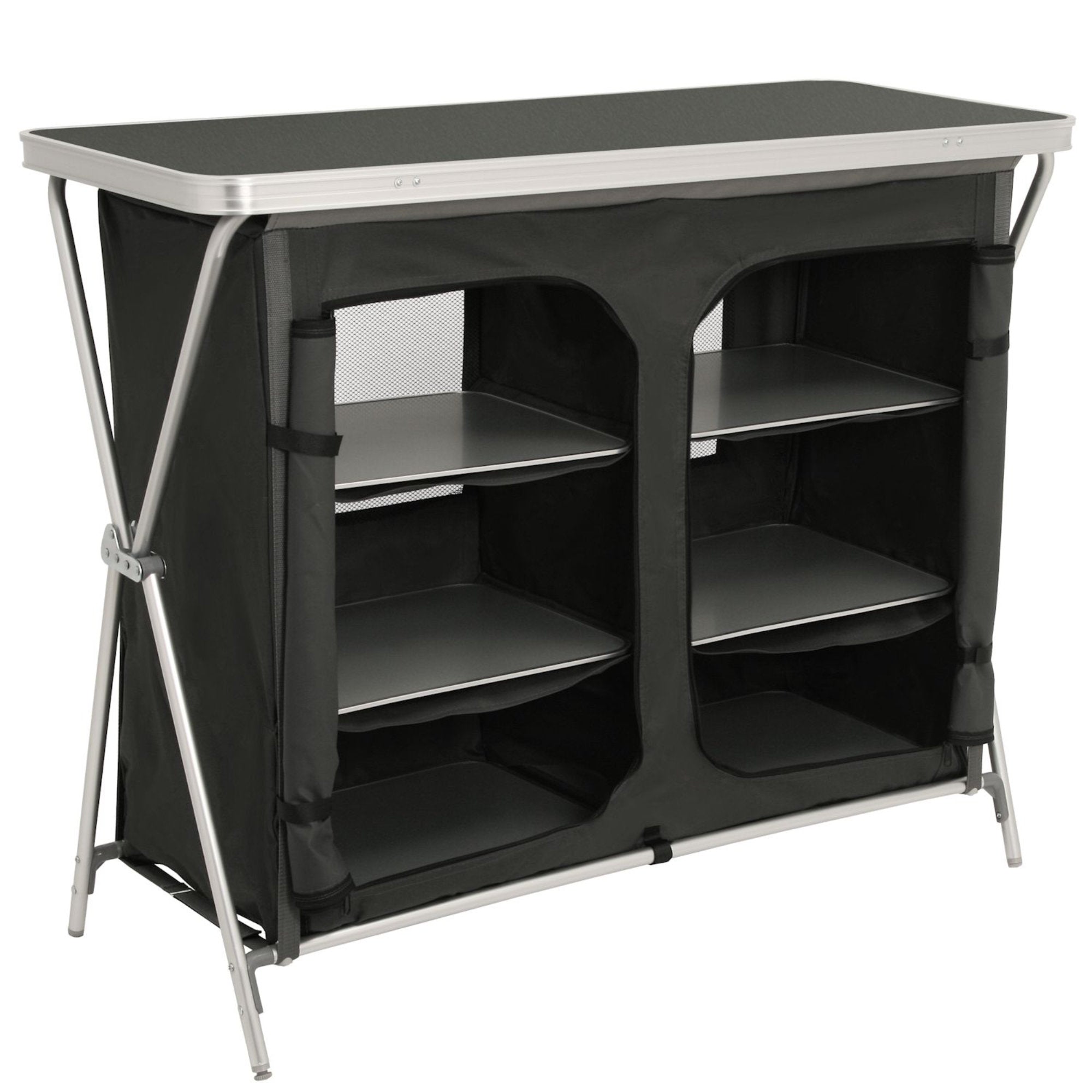 Campingschrank, 110 cm x 47 cm x 90 cm, faltbar