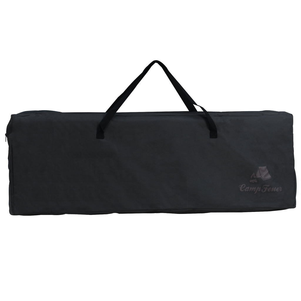 Armoire de camping pliable, 117 cm x 50 cm x 111 cm, avec pare-éclaboussures et évier.