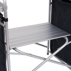 Campingschrank, 171 x 48 x 111 cm, faltbar, inkl. Spritzschutz, Ablagen und Staufächer