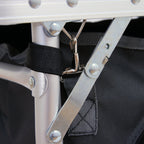 Campingschrank, 171 x 48 x 111 cm, faltbar, inkl. Spritzschutz, Ablagen und Staufächer