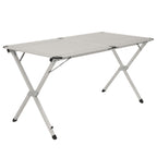Campingtisch, Aluminium, 140 x 70 x 70 cm, 4 Personen, faltbar