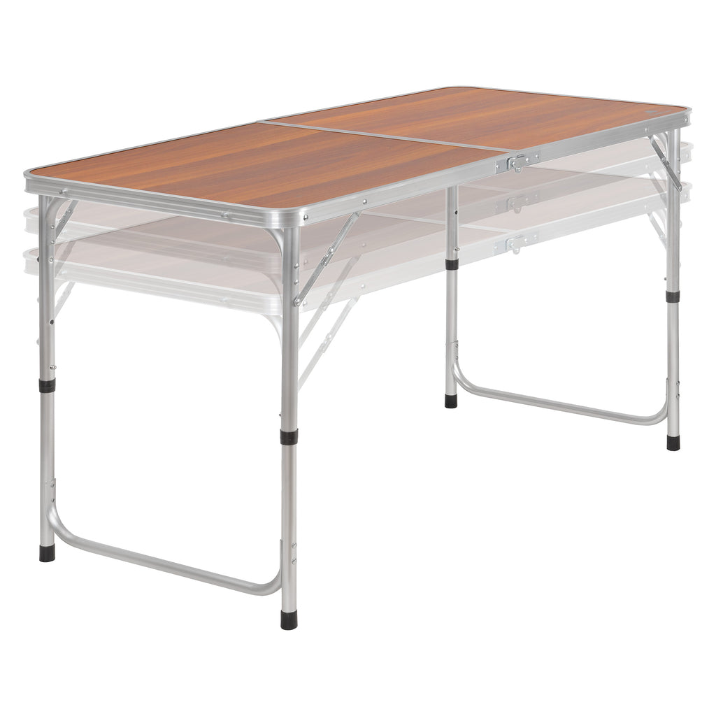 campingtisch 120x60 Campingtisch, Aluminium, 120 x 60 cm, 6 Personen, faltbar – CampFeuer