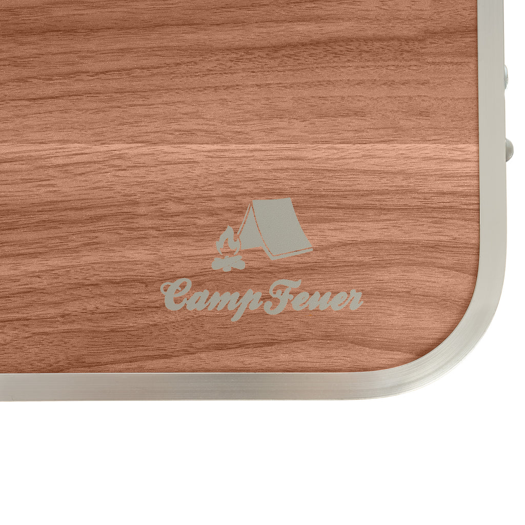 Campingtisch, Aluminium, 120 x 60 cm, 6 Personen, faltbar