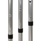 Campingtisch, Aluminium, 120 x 60 cm, 6 Personen, faltbar