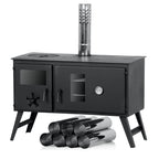 Zeltofen, 28,5 x 58,5 x 260 cm