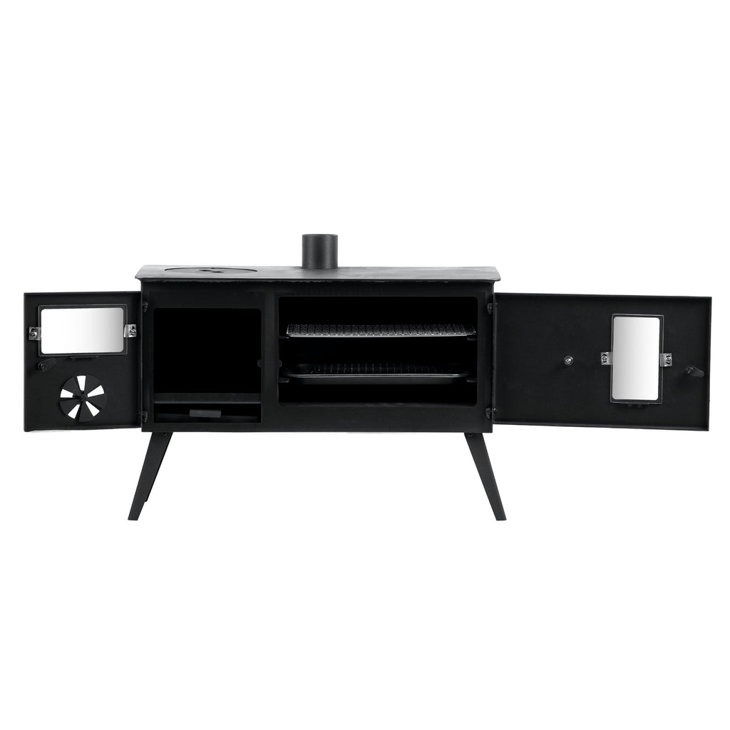 Zeltofen, 28,5 x 58,5 x 260 cm